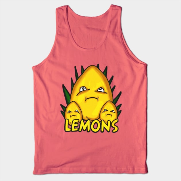 LEMONS Tank Top by BEAVERNIGHT